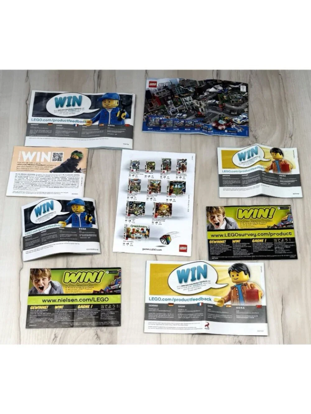 Lot 30 LEGO Instruction Book MANUALS Magazine Star Wars City Ninjago Brick Headz